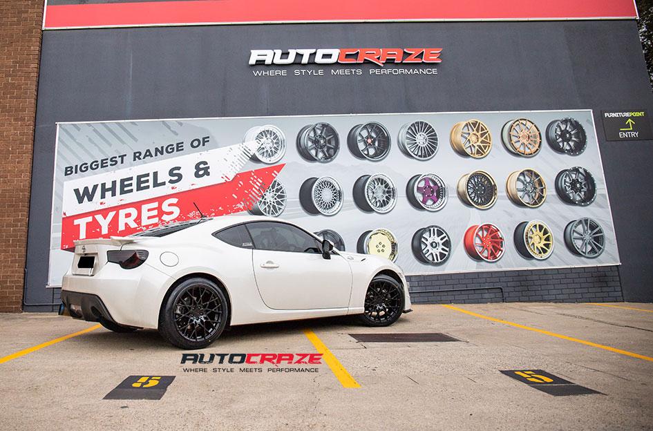 TOYOTA 86 SEBRING MATTE BLACK